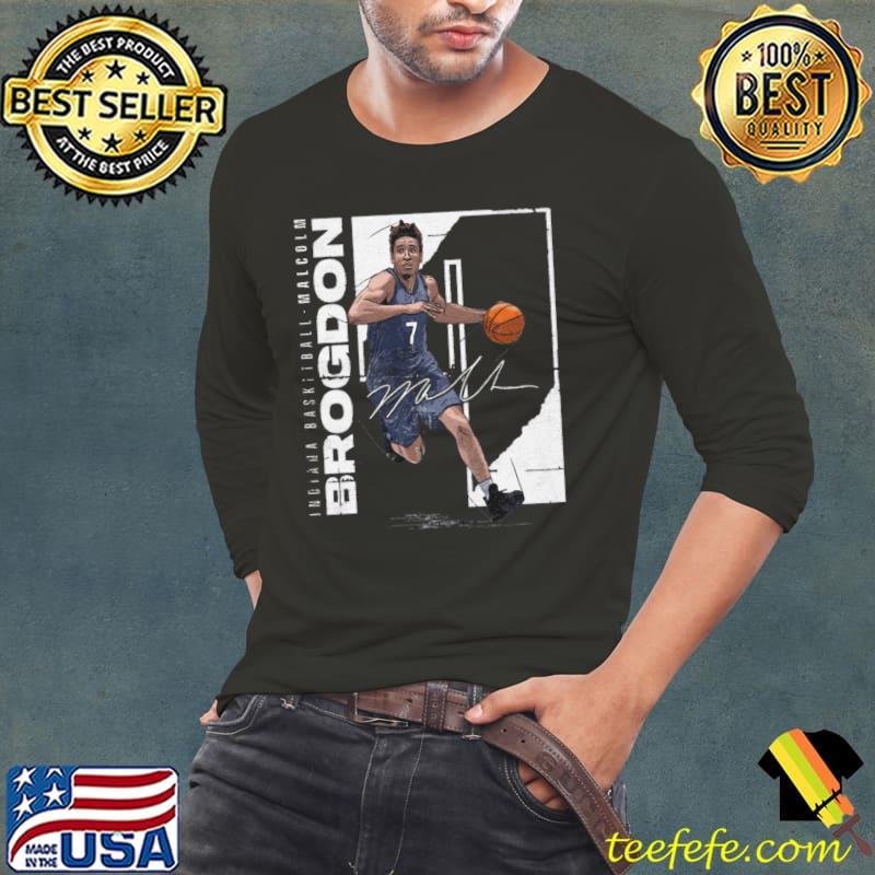 American professional basketball malcolm brogdon stretch T-Shirt Long Sleeve Tee American professional basketball malcolm brogdon stretch T-Shirt Long Sleeve Tee