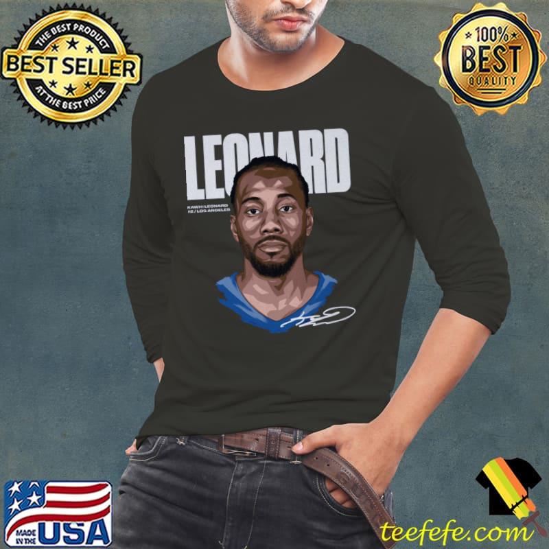 American professional basketball player kawhi leonard game face T-Shirt Long Sleeve Tee American professional basketball player kawhi leonard game face T-Shirt Long Sleeve Tee