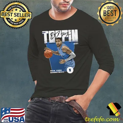 American professional basketball player obi toppin premiere T-Shirt