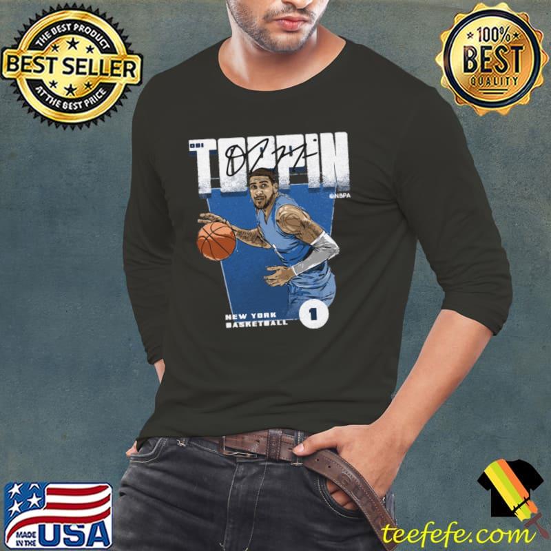 American professional basketball player obi toppin premiere T-Shirt