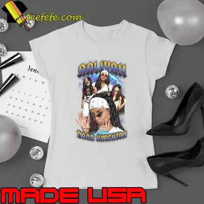 American singer and actress Grain Aaliyah Rap Queen T-Shirt