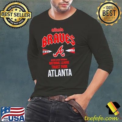 Atlanta Braves major league baseball national league truist park Atlanta shirt