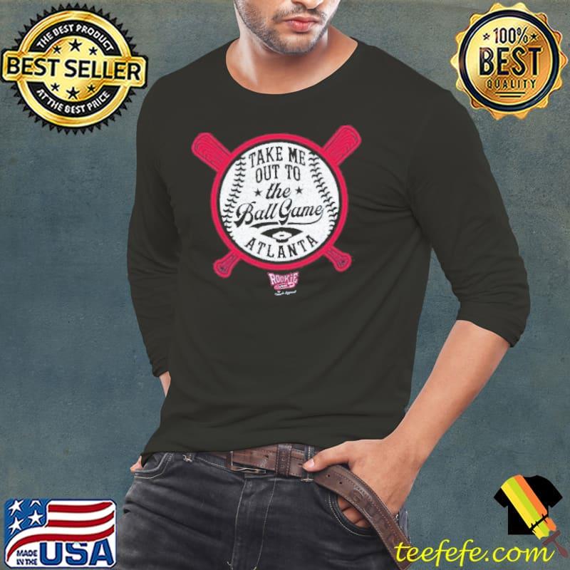 Atlanta Braves Take Me Out To the Ball Game Baby Rookie s Long Sleeve Tee Atlanta Braves Take Me Out To the Ball Game Baby Rookie s Long Sleeve Tee