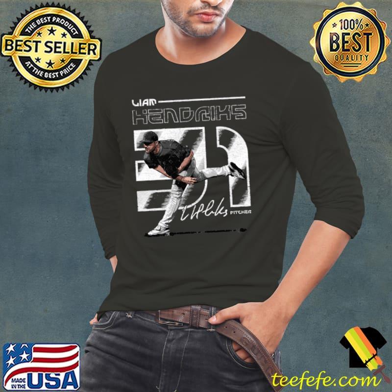 Australian professional baseball closing pitcher liam hendriks number T-Shirt Long Sleeve Tee Australian professional baseball closing pitcher liam hendriks number T-Shirt Long Sleeve Tee