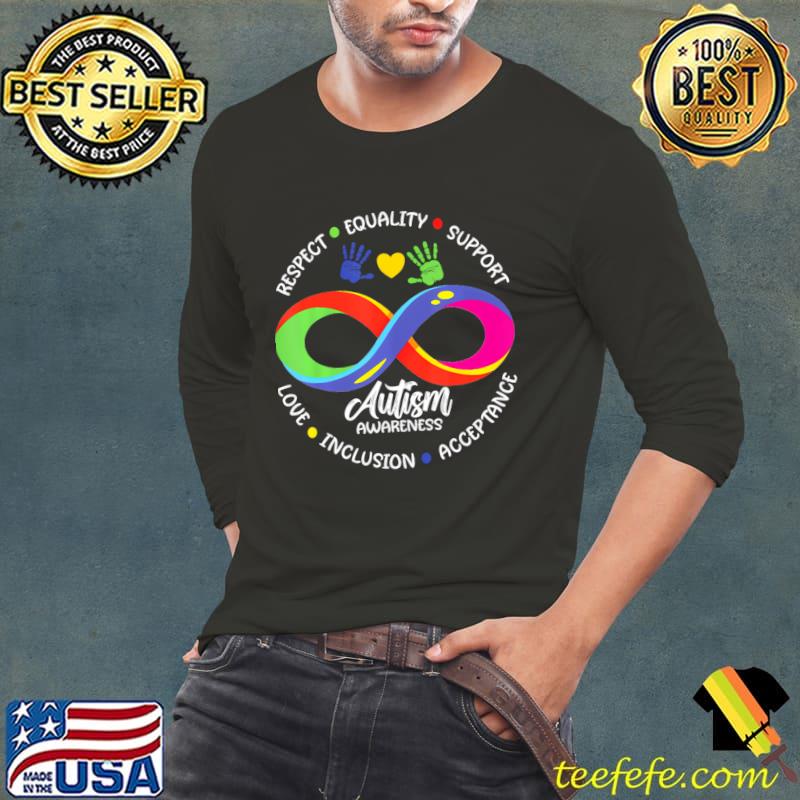 Autism Awareness Inclusion Support Love Inclusion T-Shirt Autism Awareness Inclusion Support Love Inclusion T-Shirt