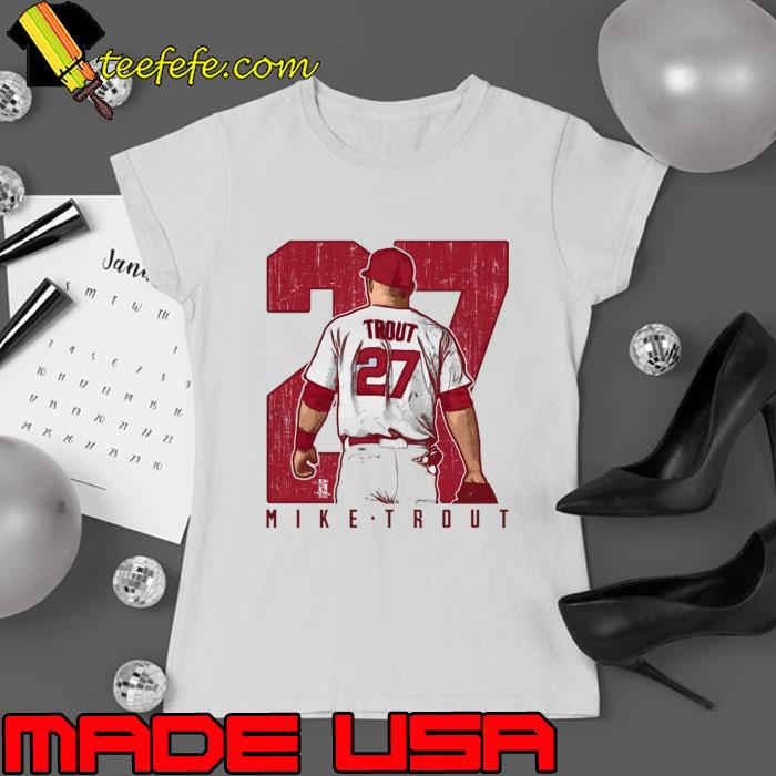 Awesome mike Trout Los Angeles A Clutch American professional baseball center fielder T-Shirt