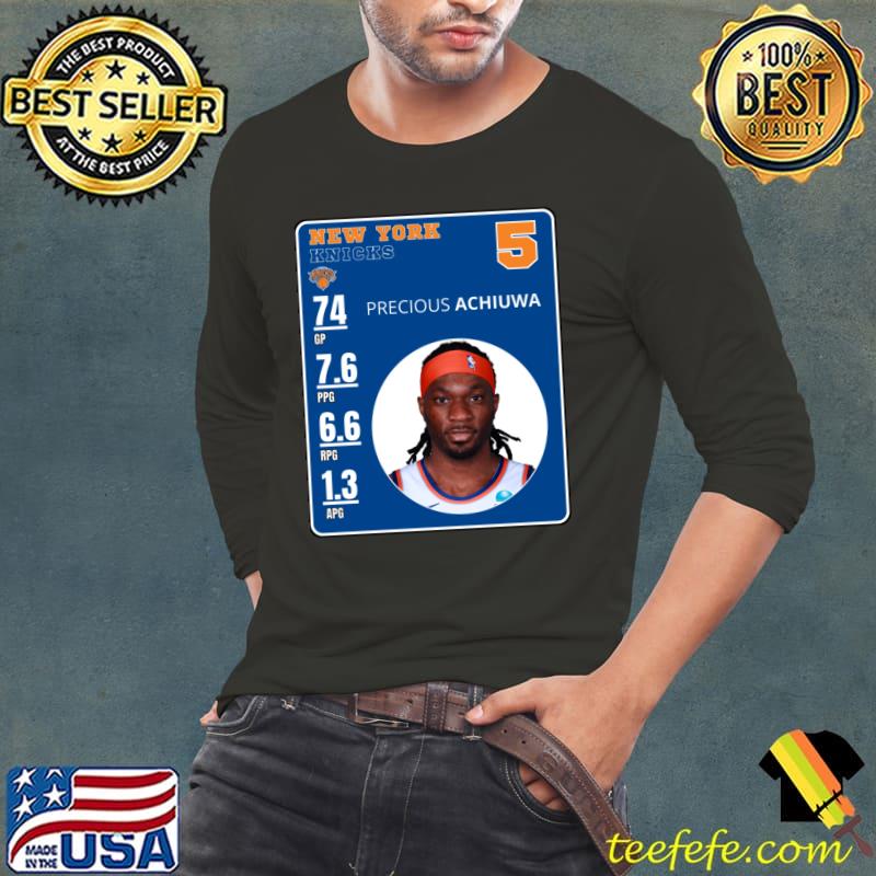 Awesome precious Achiuwa Nigerian professional basketball player for the New York Knicks T-Shirt