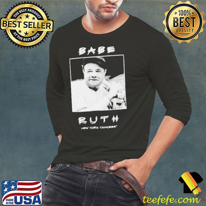 Babe Ruth New York Yankees vintage s Long Sleeve Tee Babe Ruth New York Yankees vintage s Long Sleeve Tee