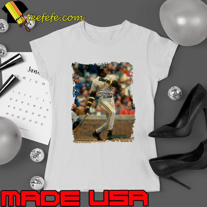 Barry Bonds in Pittsburgh Pirates 1990 1993 T-Shirt Ladies tee Barry Bonds in Pittsburgh Pirates 1990 1993 T-Shirt Ladies tee