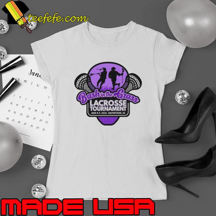 Bash In The Grass Lacrosse Tournament 2024 Shirt Ladies tee Bash In The Grass Lacrosse Tournament 2024 Shirt Ladies tee