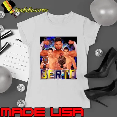 BERTO Mexican professional wrestler wwe T-Shirt