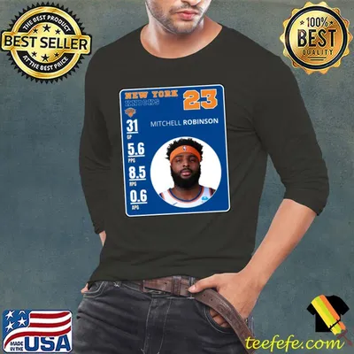 Best mitchell Robinson American professional basketball player for the New York Knicks T-Shirt