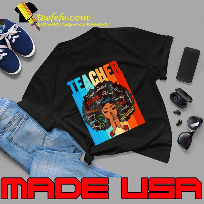 Black History Month Teacher For Girls Vintage T-Shirt Unisex Black History Month Teacher For Girls Vintage T-Shirt Unisex
