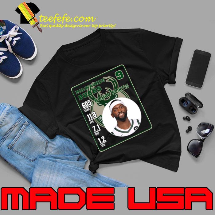 Bobby Portis American professional basketball player for the Milwaukee Bucks T-Shirt Bobby Portis American professional basketball player for the Milwaukee Bucks T-Shirt