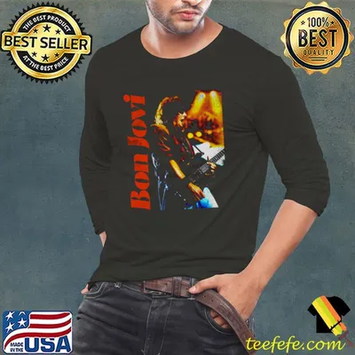 Bon Jovi Vertical American rock band formed T-Shirt