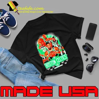 Boston Celtics 2024 NBA Basketball Team Signatures shirt