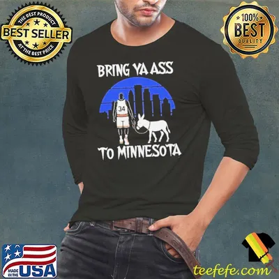 Bring Ya Ass To Minnesota Goat Basketball Vintage Shirt