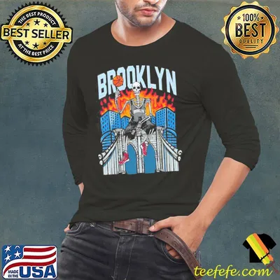 Brooklyn Nets Basketball Skull Style Shirt