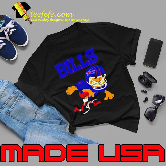 Buffalo Bills Garfield Cat Grumpy Football Player 2024 shirt Buffalo Bills Garfield Cat Grumpy Football Player 2024 shirt