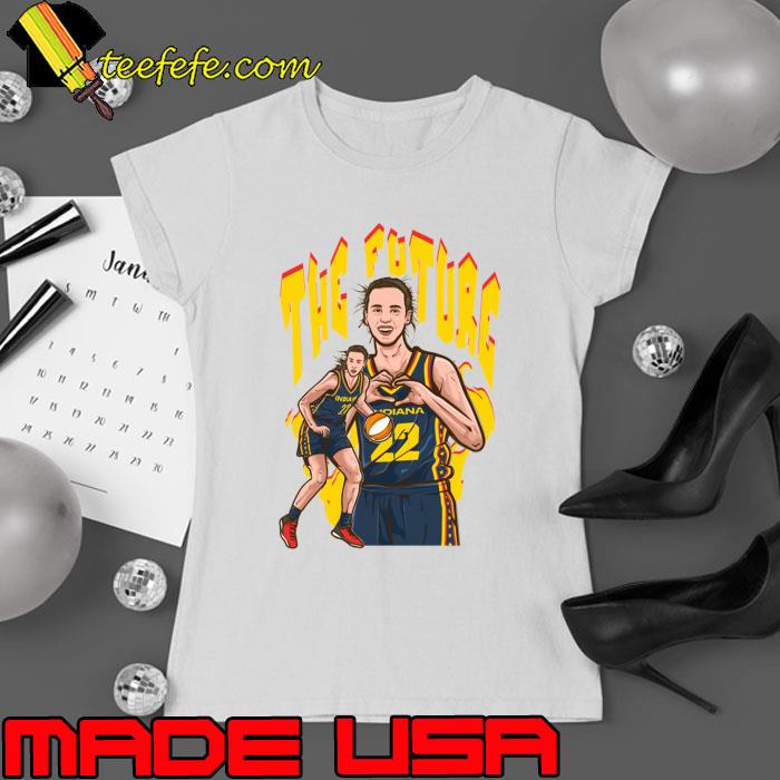 Caitlin Clark The Future Cartoon unanimous first-team All-American T-Shirt Caitlin Clark The Future Cartoon unanimous first-team All-American T-Shirt
