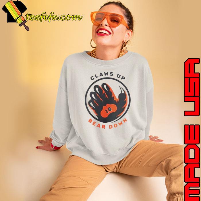 Caleb Williams Chicago Bears claws up bear down shirt Caleb Williams Chicago Bears claws up bear down shirt