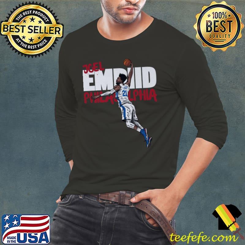 Cameroonian-American professional basketball player joel embiid graffiti T-Shirt Long Sleeve Tee Cameroonian-American professional basketball player joel embiid graffiti T-Shirt Long Sleeve Tee