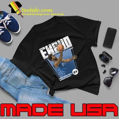 Cameroonian-American professional basketball player joel embiid premiere T-Shirt