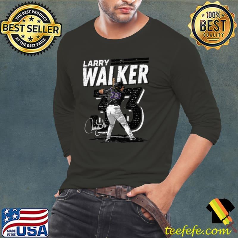 Canadian former professional baseball right fielder larry walker dash T-Shirt Long Sleeve Tee Canadian former professional baseball right fielder larry walker dash T-Shirt Long Sleeve Tee