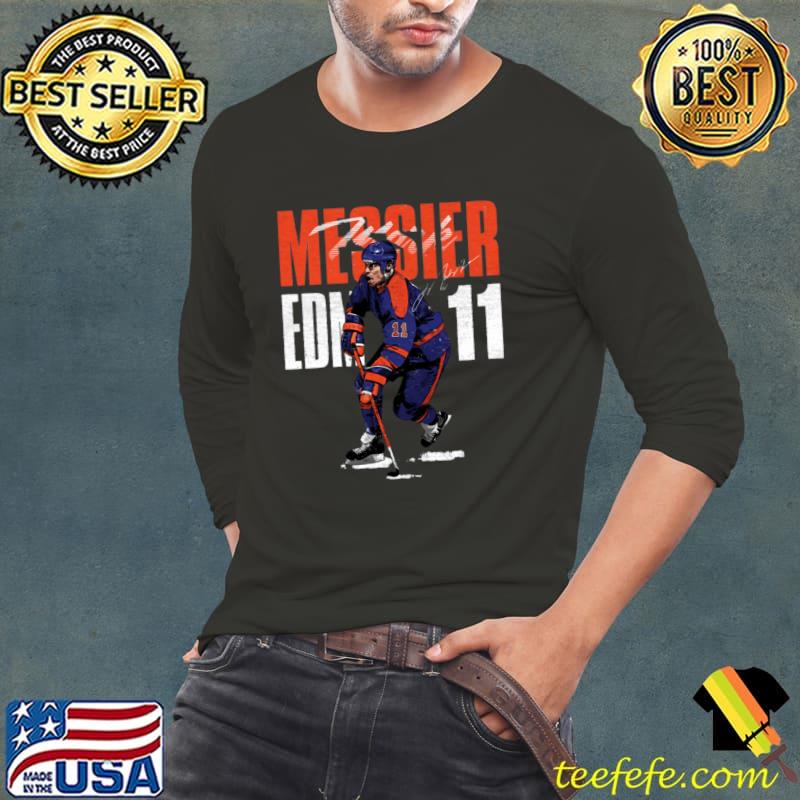 Canadian former professional ice hockey centre mark messier bold T-Shirt Canadian former professional ice hockey centre mark messier bold T-Shirt