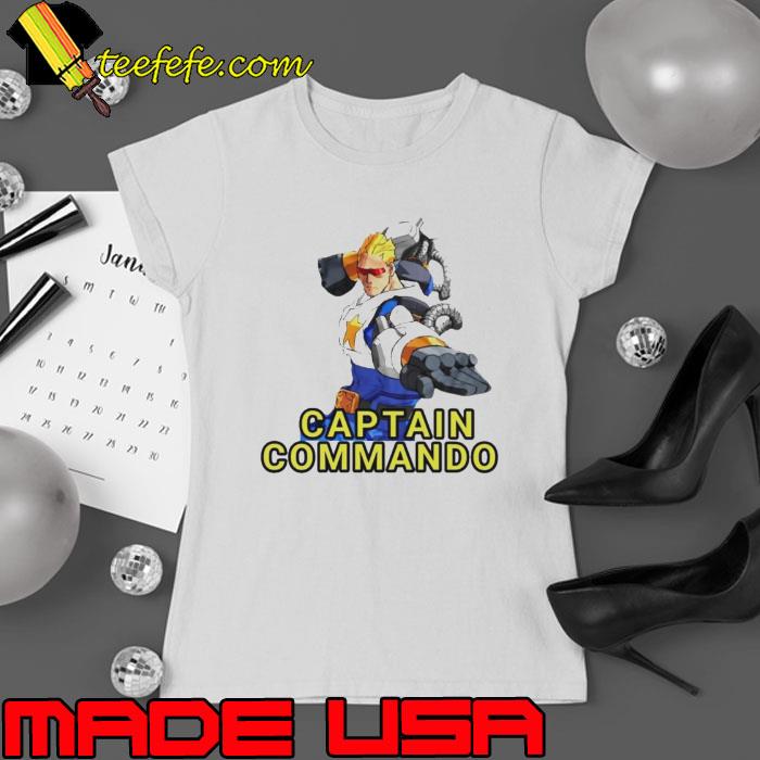 Captain Commando cartoon s Ladies tee Captain Commando cartoon s Ladies tee