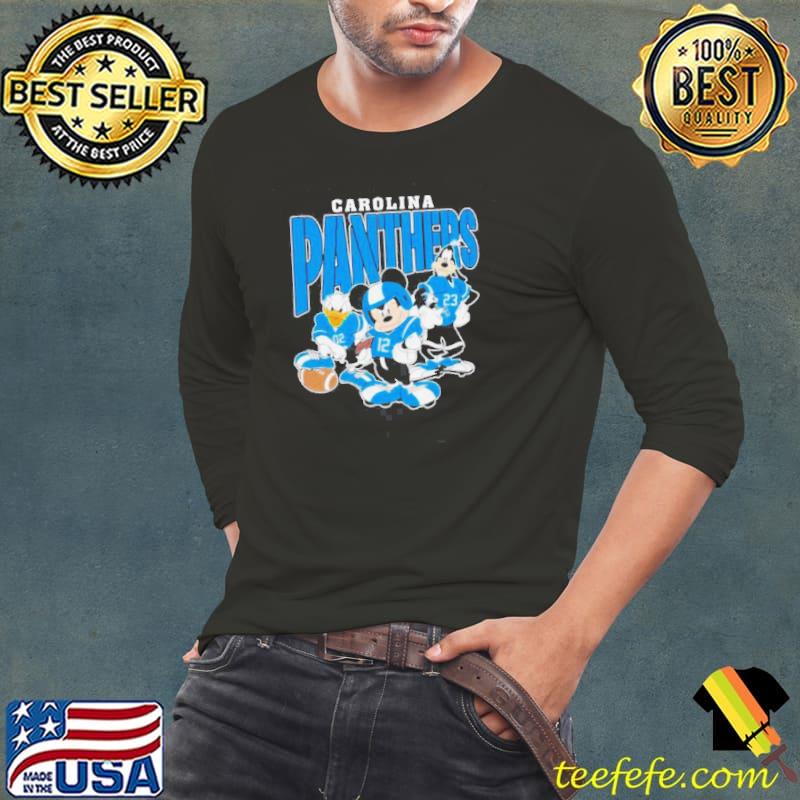Carolina Panthers Mickey Donald Duck And Goofy Football Team 2024 Shirt Long Sleeve Tee Carolina Panthers Mickey Donald Duck And Goofy Football Team 2024 Shirt Long Sleeve Tee