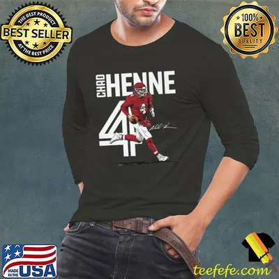 Chad Henne former American football quarterback Kansas City Inline T-Shirt
