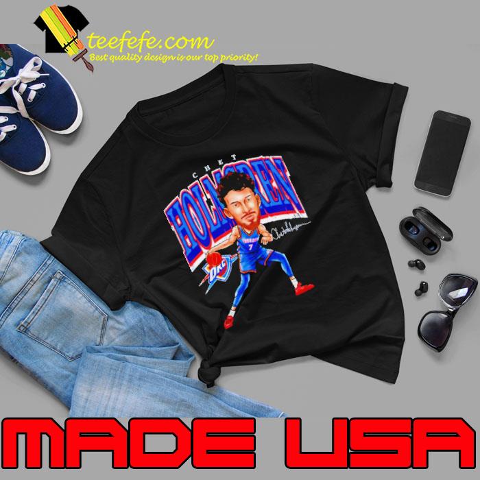 Chet Holmgren Oklahoma City Thunder cartoon s Unisex Chet Holmgren Oklahoma City Thunder cartoon s Unisex