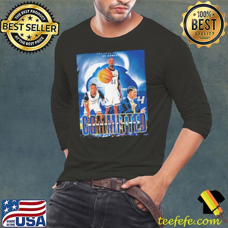 Chrisdon Morgan Go Hawks Monmouth Hawks Committed Shirt