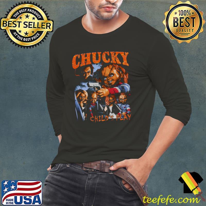 Chucky Child's Play portrayed as a vicious serial killer T-Shirt