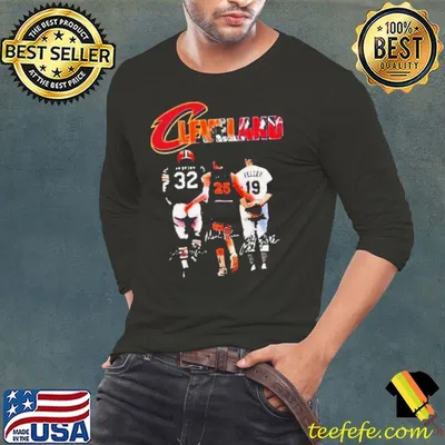 Cleveland Sports Teams Jim Brown Price And Feller Signatures shirt