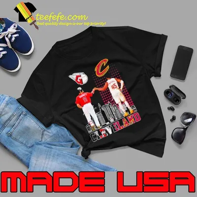 Cleveland Sports Teams Jose Ramirez And Donovan Mitchell Signatures Shirt