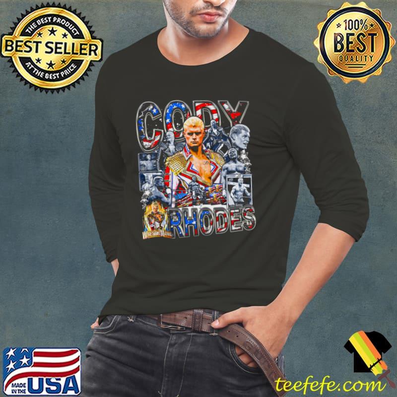 Cody Rhodes Vintage Bootleg American professional wrestler T-Shirt Cody Rhodes Vintage Bootleg American professional wrestler T-Shirt