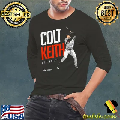 Colt Keith Player Detroit Tigers Baseball shirt