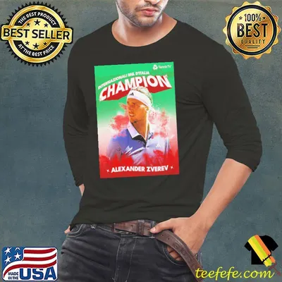 Congratulations Alexander Zverev Internazionali BNL D’Italia Two-Time Rome Champion Home Decor Poster shirt