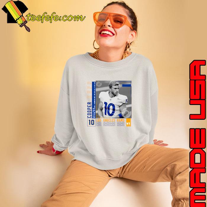 Cooper Kupp American football wide receiver for the Los Angeles Rams Paper Poster T-Shirt Sweatshirt Cooper Kupp American football wide receiver for the Los Angeles Rams Paper Poster T-Shirt Sweatshirt