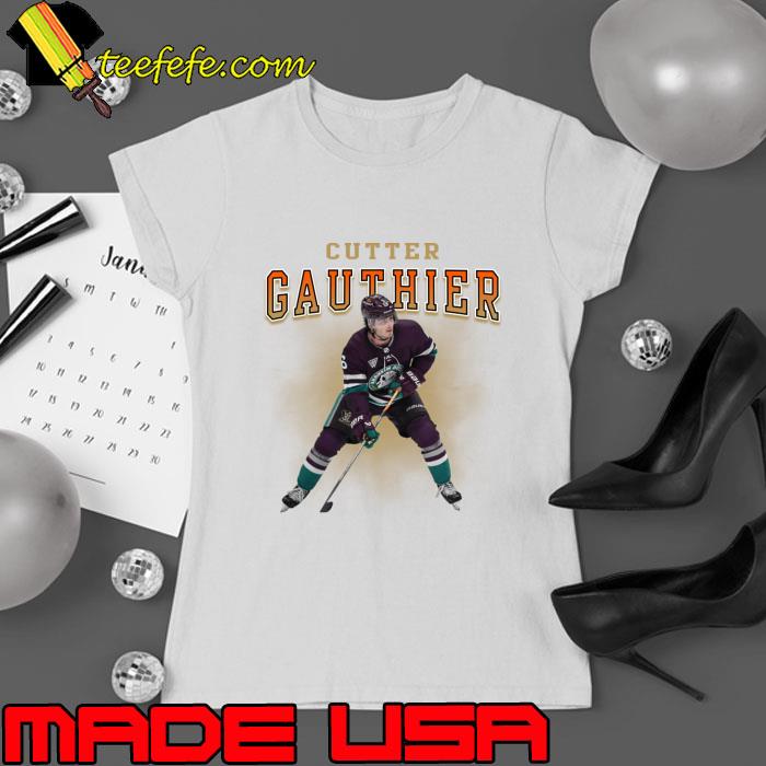 Cutter Gauthier Swedish-born American professional ice hockey T-Shirt