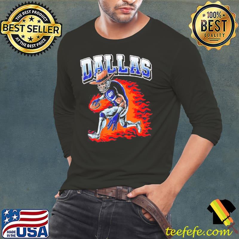 Dallas Cowboys Football Skull Style Shirt