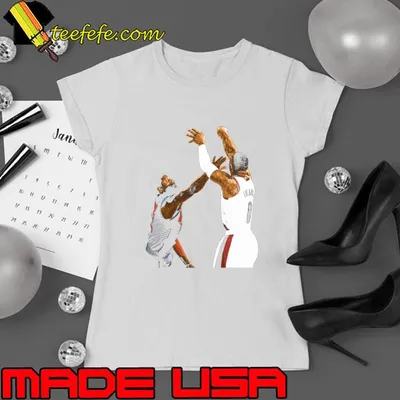 Damian Lillard Bad Shot American professional basketball player =T-Shirt