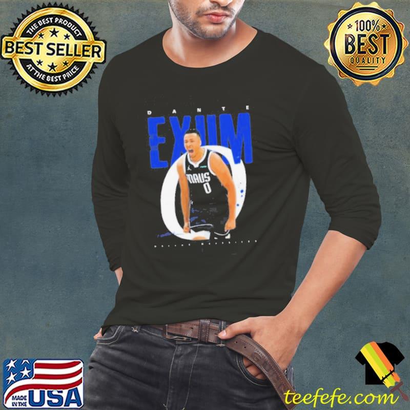 Dante Exum Dallas Mavericks Signature Shirt Long Sleeve Tee Dante Exum Dallas Mavericks Signature Shirt Long Sleeve Tee