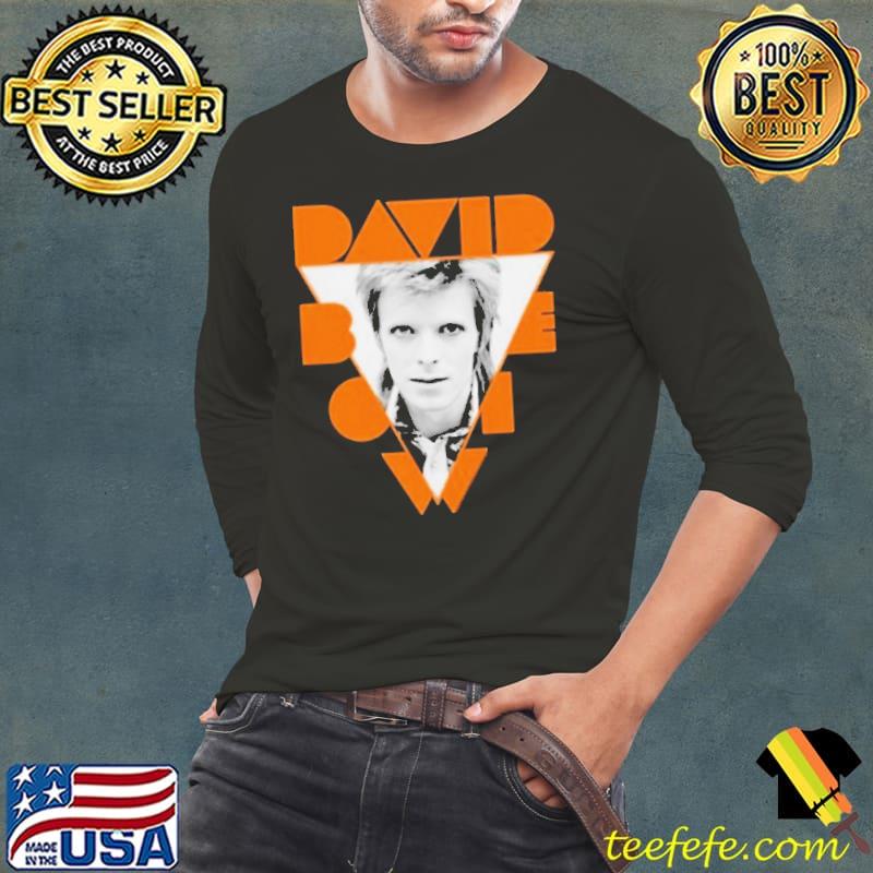 David Bowie Triangle s Long Sleeve Tee David Bowie Triangle s Long Sleeve Tee