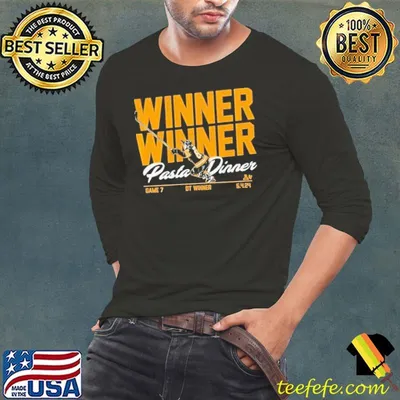 David Pastrnak Winner Winner Pasta Dinner Shirt