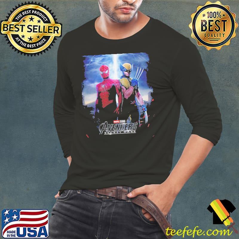 Deadpool And Wolverine Marvel Studios Avengers Secret Wars s Long Sleeve Tee Deadpool And Wolverine Marvel Studios Avengers Secret Wars s Long Sleeve Tee