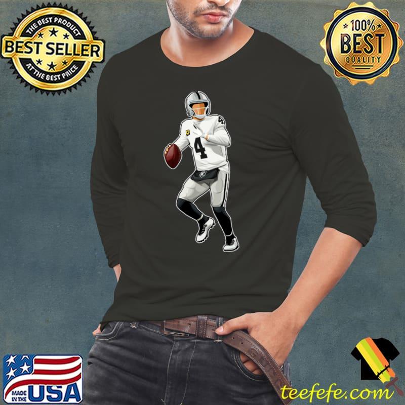 Derek Carr #4 Drops Back American football quarterback for the New Orleans Saints T-Shirt