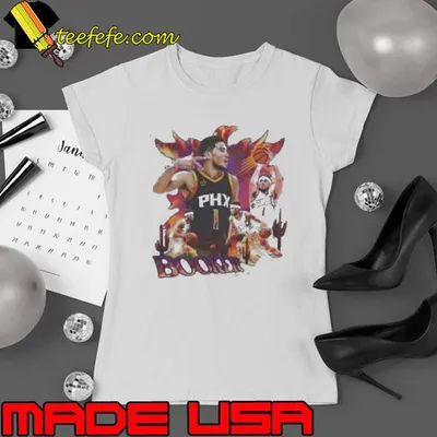 Devin Booker Phoenix Suns basketball graphic shirt